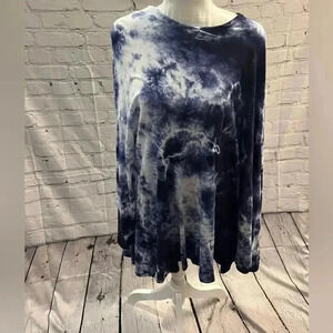 Show Me Your Mumu Mellow Pull On Oversized Lounge Tie Dye Dress Tunic Size XS